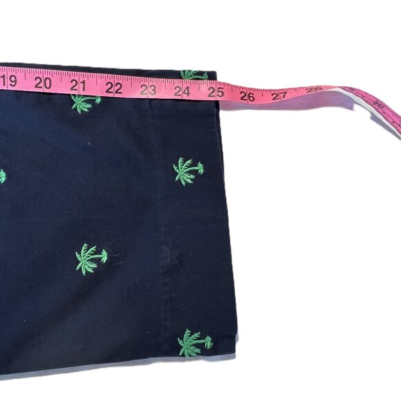 🌴 Talbots Signature Palm Print Pants – Coastal Charm in Size 16 💐 - Picture 10 of 12